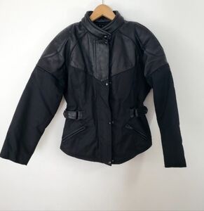 ANGORA Vtg Women's Leather Waterproof Thinsulate Ski Biker Jacket